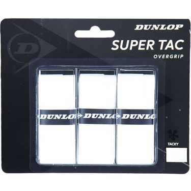Dunlop Super Tac Overgrip White 3 Pack