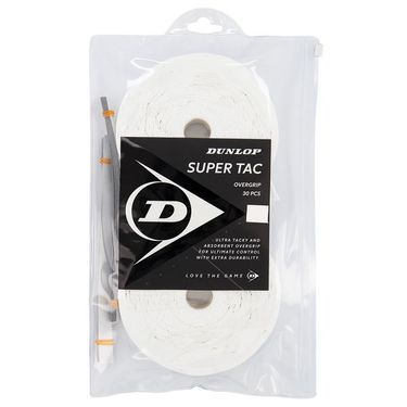Dunlop Super Tac Overgrip 30 Pack - White
image