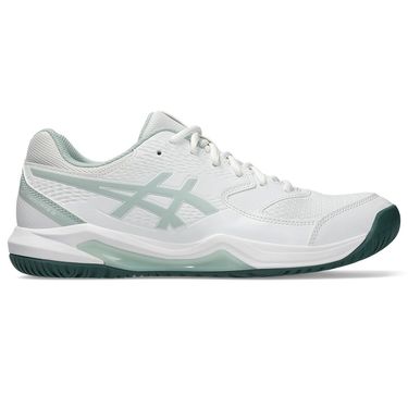 Asics Gel Dedicate 8 Mens Tennis Shoe White/Cold Moss 1041A408 107image