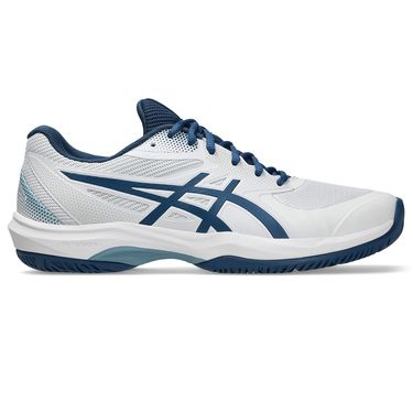 Asics Gel Game FF Mens Pickleball Shoe White/Twilight Blue 1041A488 101image