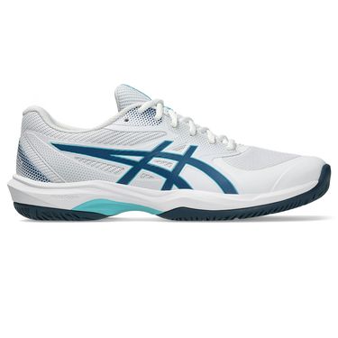 Asics Gel Game FF Mens Pickleball Shoe White/Mako Blue 1041A488 102image