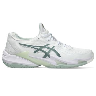 Asics Court FF3 Womens Tennis Shoe White/Lichen Rock 1042A220 106
image