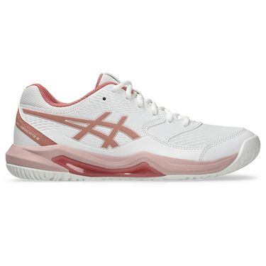 Asics Gel Dedicate 8 Womens Tennis Shoe White/Rose Rouge 1042A237 106image