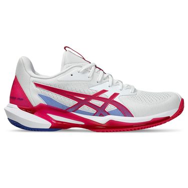 Asics Solution Speed FF3 Womens Clay Tennis Shoe White/Bright Rose 1042A248 103
image