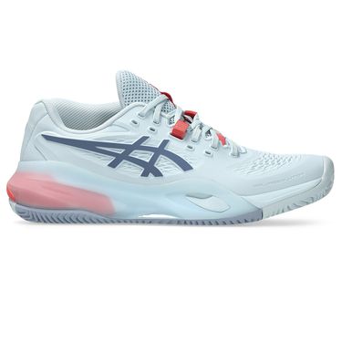 Asics Gel Resolution X Womens Clay Tennis Shoe Sky/Grey Blue 1042A277 401image