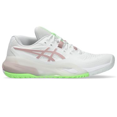 Asics Gel Resolution X Womens Wide (D) Tennis Shoe White/Morganite 1042A278 104image