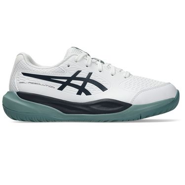 Asics Gel Resolution X Junior Tennis Shoe White/Midnight 1044A081 103image