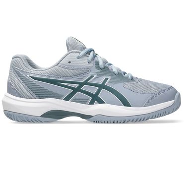 Asics Gel Game GS Junior Tennis Shoe Grey Blue/Ironclad 1044A083 400image