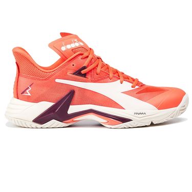 Diadora B Icon 3 AG Mens Tennis Shoe Nasturtium/Whisper White 181461 C0180
image