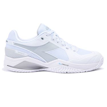 Diadora Blushield Torneo 3 AG Womens Tennis Shoe White/Silver 181467 C6103
image