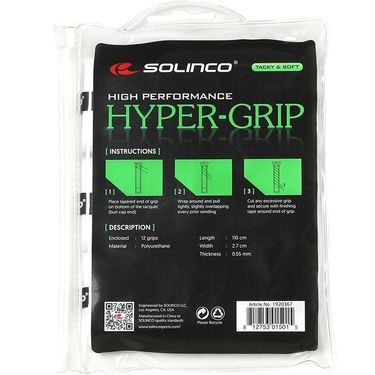 Solinco Hyper Grip Overgrip 12 Pack - White
image