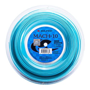 Solinco Mach 10 16L (1.25mm) Tennis String REEL (656) Light Blue 1920103
image