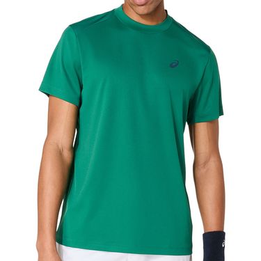 Asics Court Short Sleeve Shirt Mens Jasper Green 2041A339 301
image