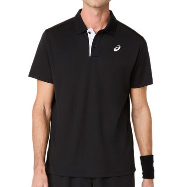 Asics Court Polo Shirt Mens Performance Black 2041A340 001
image