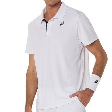 Asics Court Polo Shirt Mens Brilliant White 2041A340 100
image