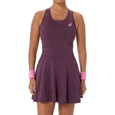 Asics Match Jacquard Dress Womens Dark Aubergine 2042A458 500image