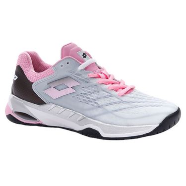 Lotto Mirage 100 Speed Womens Tennis Shoe All White/Pink 210739 6VL
image