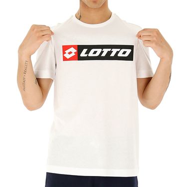 Lotto Performance Graphic Tee Mens Bright White 213456 0F1
image