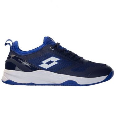 Lotto Mirage 200 Speed Mens Tennis Shoe Navy/White/Pacific Blue 213627 9FD
image