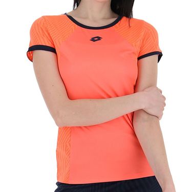 Lotto Superrapida V Tee Shirt Womens Coral Fluo 215506 16M
image