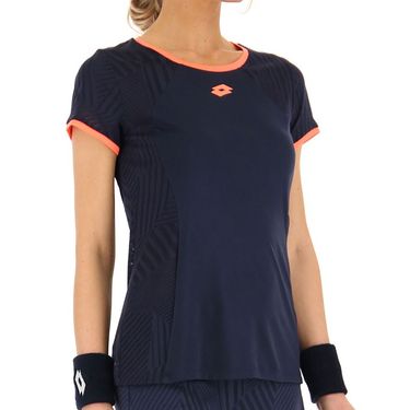 Lotto Superrapida V Tee Shirt Womens Navy 215506 1CI
image