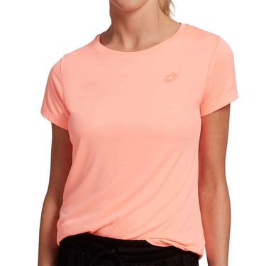 Lotto Core Short Sleeve Top Womens Pink Neon Rose 216774 8DA
image