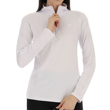 Lotto Core Quarter Zip Womens Bright White 216783 0F1
image