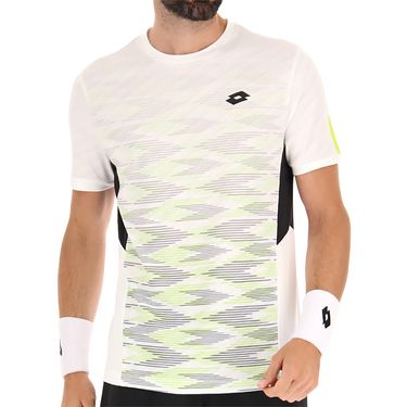 Lotto Tech 1 Tee Mens Bright White/Sharp Green 218767 9VI
image