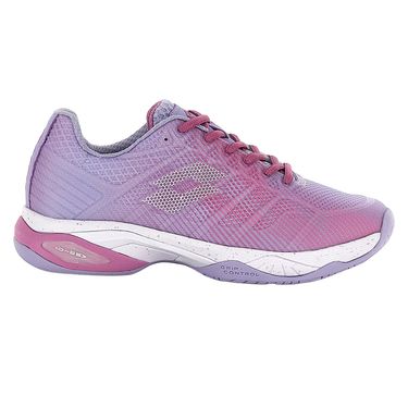 Lotto Mirage 300 III SPD Womens Tennis Shoe Pink/All White/Cosmic Sky 218997 ATL
image