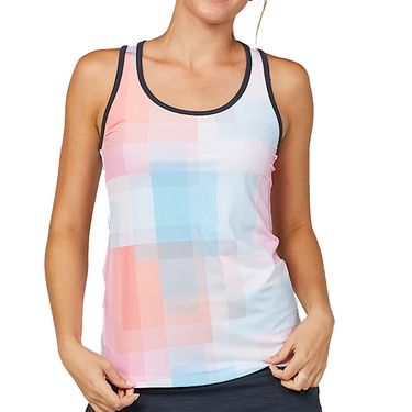 Sofibella Shades of Pink Racerback Tank Top