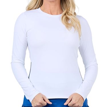 Sofibella Perfect Storm Long Sleeve Top Womens White 2332PST WHT
image