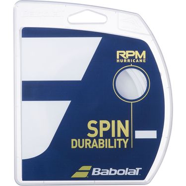 Babolat RPM Hurricane 16G White Tennis String