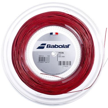 Babolat Xcel 17g (1.25mm) Tennis String REEL (660) Red 243110 10417G
image