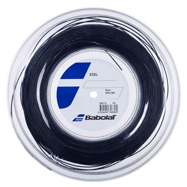 Babolat Xcel 16g (1.30mm) Tennis String REEL (660) Black 243110image