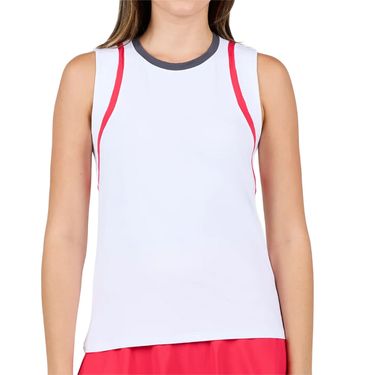 Sofibella Berry Fusion Sleeveless Tank Top Womens White 2450 BERimage