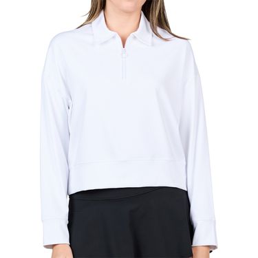 Sofibella Staples Pullover Womens White 2612 WHTimage