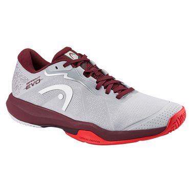 Head Sprint Evo 4.0 Mens Tennis Shoe Light Grey/Red 273326 LGRDimage