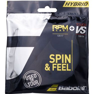 Babolat *HYBRID* RPM Blast 17G - Touch VS Natural Gut 16G Tennis String