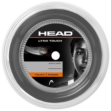 Head Lynx Touch 16g (1.30mm) Tennis String REEL (660) Transparent Black 281052 16TB
image