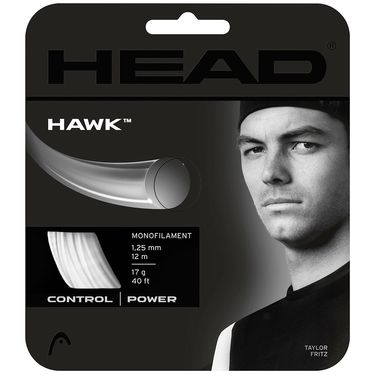 Head Hawk 17G White Tennis String