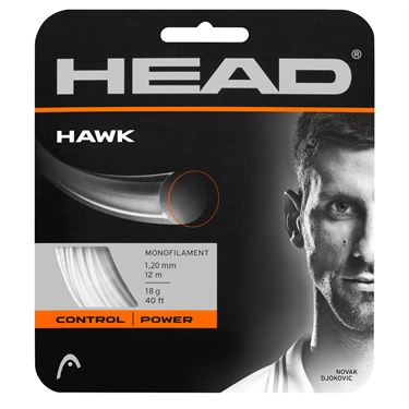 Head Hawk 18G White Tennis String