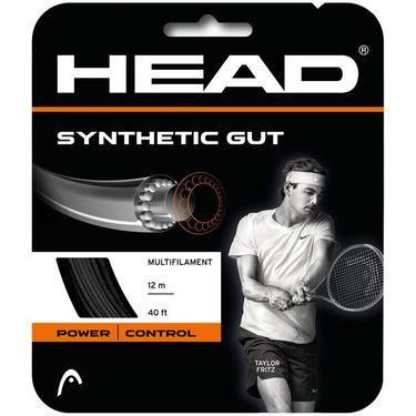 Head Synthetic Gut Black 16G Tennis String
image