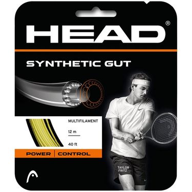 Head Synthetic Gut 16G Yellow Tennis String