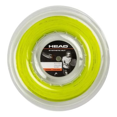 Head Synthetic Gut 16G Yellow Tennis String REEL
