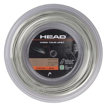 Head Hawk Tour rPET 17g (1.25mm) Tennis String Natural 281125 17NTimage