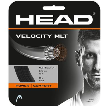 Head Velocity MLT 17G Black Tennis String