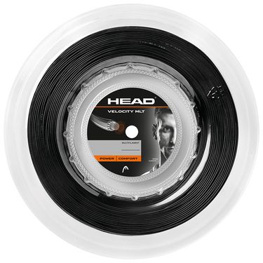 Head Velocity MLT 16G Black Tennis String REEL