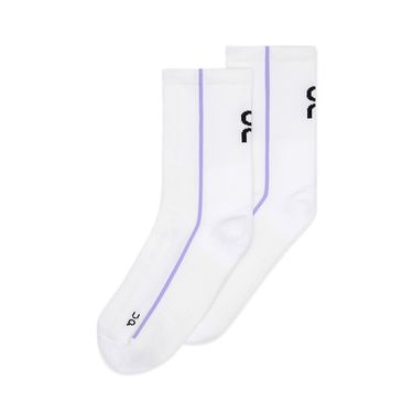 On Court High Sock Unisex White/Bloom 2UF10094 460image