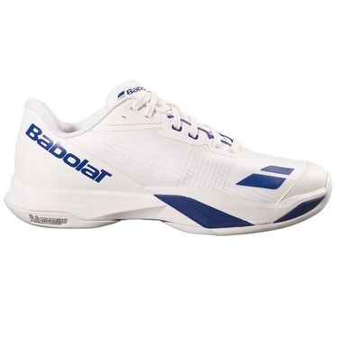 Babolat Jet Mach 4 All Court Mens Tennis Shoe Cream/Dark Blue 30S26629B 1115image