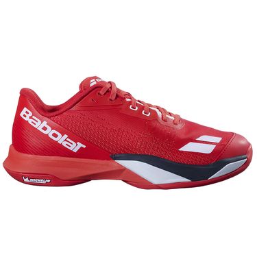 Babolat Jet Mach 4 All Court Mens Tennis Shoe Cherry Tomato/White 30S26629B 5050image
